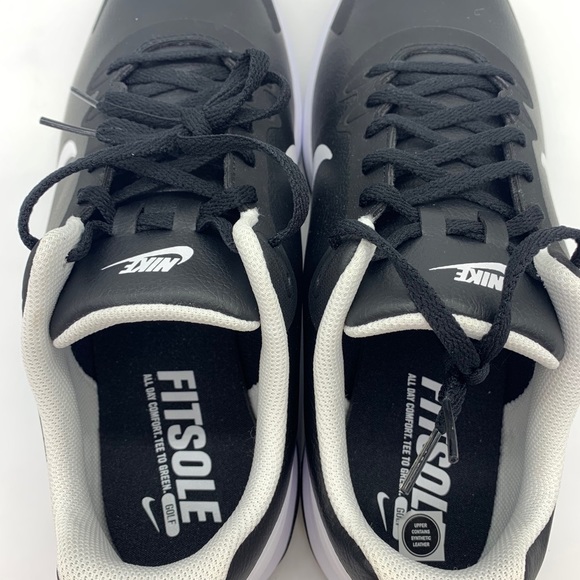 Nike Infinity G Golf Shoe Sneakers Black Mens wide - Picture 4 of 8